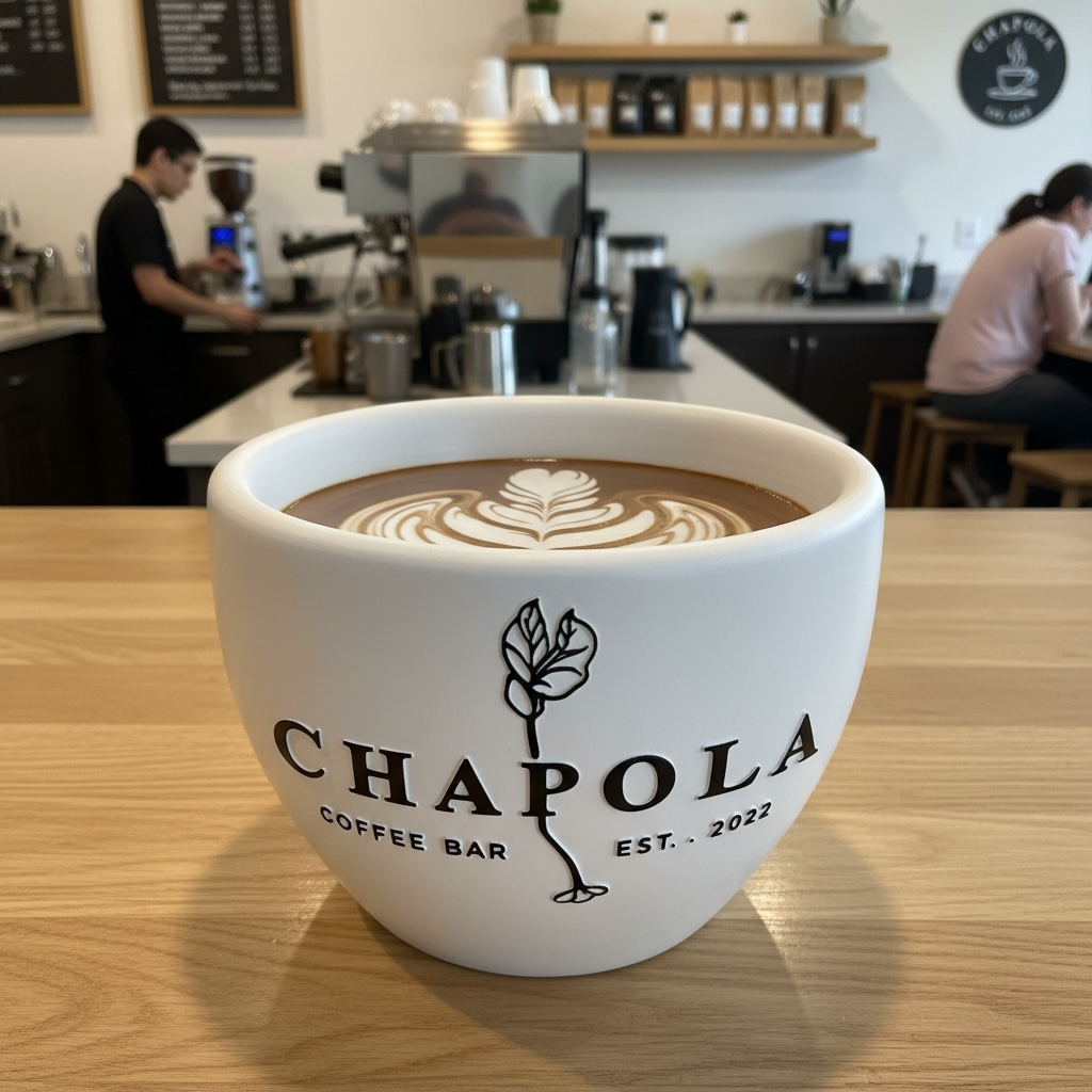 Taza de Exhibición "Chapola" – Edición Especial 3D