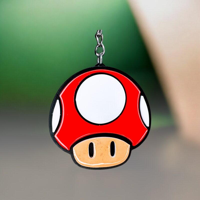 Llavero Hongo Power-Up Super Mario Bros