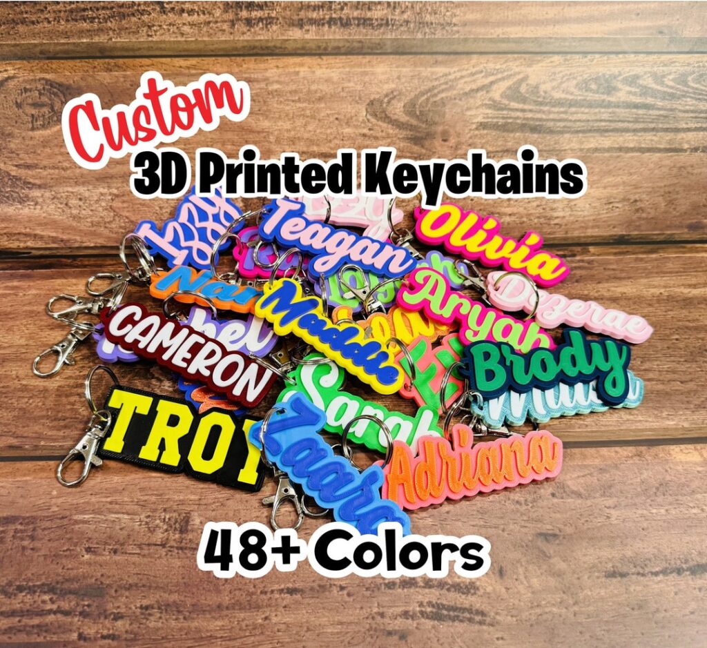 Llavero con Contorno Personalizado